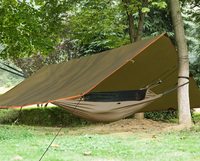 Tente imperméable Woqi, abri, pare-soleil, tapis de pique-nique, auvent extérieur, hamac de randonnée, bâche de pluie pour le camping