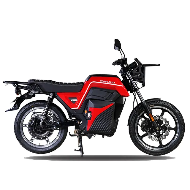 2023 Dihao Desain Terbaru Pertukaran Ketahanan Sepeda Motor Listrik untuk Pengiriman Dc Motor E Sepeda Motor Trail 2000W Sepeda Motor