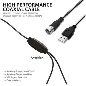 Antenne de télévision numérique à onde de sol à double amplificateur étendu omnidirectionnel vertical directement fournie <span class=keywords><strong>par</strong></span> le fabricant pour le signal - Product Image 1