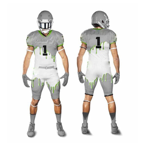 Pantalones Cortos de Uniforme de Fútbol Americano de Malla con Diseño Personalizado de Calidad Profesional a Precio de Fábrica, Patrón 3D Impreso, Logotipo del Equipo y Número Personalizados - Product Image 1