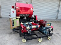 Machine à ensiler et à emballer le foin électrique grande capacité, avec film scellé pour la ferme, entièrement automatique et à haute efficacité