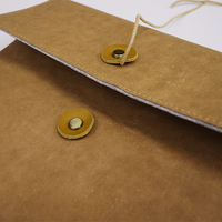 Boze Cigno Écologique Recyclable Étanche En Relief En Cuir PU Rouleau Lavable Artisanat Accessoires Tissé Kraft Tex Papier Tissu