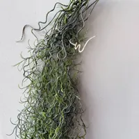 Plantes artificielles suspendues murales en herbe persane, écologiques, légères, pour usage intérieur, multi-pièces, touffe d'herbe persistante au toucher réel