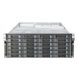 4u Server Case Short Depth 24bays Hot Swap Server Chassis High Performance Storage Server Case Rack Mount Pc Enclosure