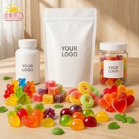Vitamine Gummies met vruchtensap, OEM Private Label, met uitbarstende vruchtensmaak voor kinderen, 60 stuks
