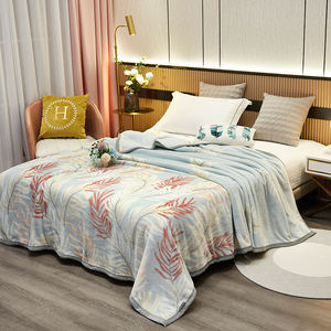 <span class=keywords><strong>Manta</strong></span> De Lana hiver reine taille vison velours couvertures épaissi chaud motif géométrique imprimé Double face fourrure couverture en peluche - Product Image 4