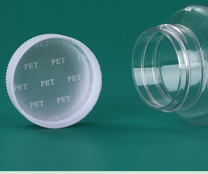 Xinrunjin ขวดพลาสติกเปล่าขนาดเล็กใสพร้อมฝาเกลียวขวดบรรจุอาหารเกรดกว้างแบบพกพา - Product Image 4