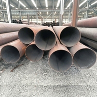 Pipa Baja Karbon Seamless ASTM A106 Grade B, Pipa MS Canai Panas untuk Aplikasi Minyak, Gas, dan Struktural