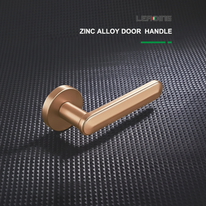 Poignée de <span class=keywords><strong>porte</strong></span> fendue en alliage de zinc gris fer brossé de qualité supérieure, avec cache-serrure, pour <span class=keywords><strong>porte</strong></span> intérieure en bois, vente directe usine - Product Image 4