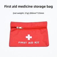 Portable 3mm d'épaisseur petit sac de médecine pour la maison voiture visite en plein air vide trousse de premiers soins médicaux pour Camping et randonnée