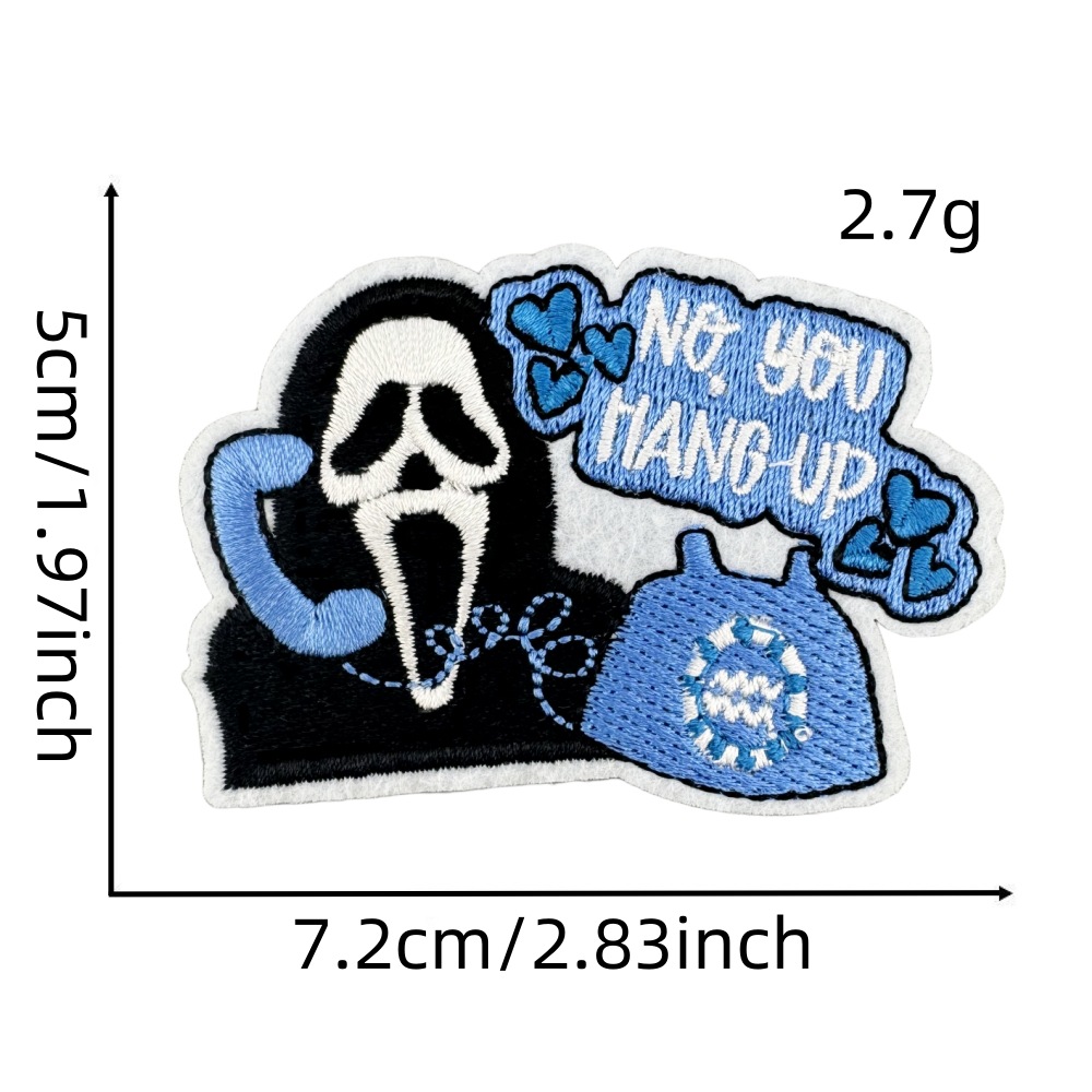 Patch tête de mort 4