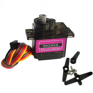 Servomotor MG90S con Engranajes Metálicos, 180/360 Grados, Alto Torque, para Aviones de Ala Fija, Autos RC, Barcos, Sistemas de Dirección - Product Image 1