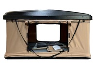 Tentes de toit automatiques pliables pour 2-3 personnes, installation facile, tente de toit rigide pliable pour le camping en plein air, voyage en voiture