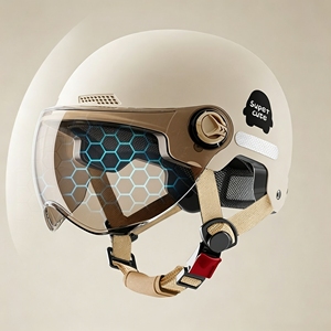 Casco de Bicicleta/Motocicleta para Niños, Medio Casco, ABS, con Certificación DOT y Ajustador, Venta al Por Mayor - Product Image 6