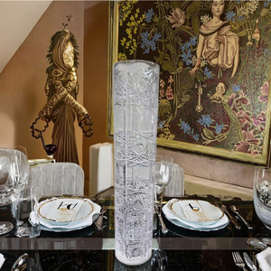 <span class=keywords><strong>Vase</strong></span> <span class=keywords><strong>de</strong></span> table élégant en verre soufflé artisanal, design bohème, <span class=keywords><strong>grand</strong></span> format, pour fleurs fraîches/séchées, culture aquatique, mariage - Product Image 2