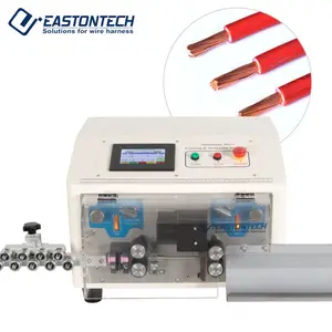 EW-3010 자동 와이어 하네스 절단 및 스트리핑 기계 공장 상 0.1-6 Sqmm 컴퓨터 케이블 절단 필러