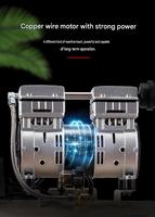 Compresseur d'air industriel sans huile avec commande PLC, stable pour la peinture au pistolet et le gonflage des pneus