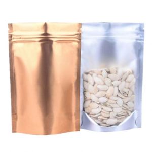Bolsas de Embalaje para Café y Té con Logotipo Personalizado, Bolsas de Plástico Laminado Planas para Almacenamiento y Entrega de Alimentos, 14x20cm, Paquete Promocional - Product Image 1