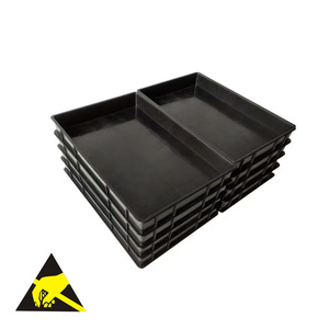 Hoảng loạn mua bin với nắp chống tĩnh điện dính Gel tàu sân bay hộp trường hợp hộp xốp Chất liệu các loại ESD khay - Product Image 1