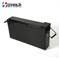 Batterie solaire gel scellée au plomb-acide 12V 150Ah Dongle Good Price DBF150-12 pour onduleur, stockage et télécommunications