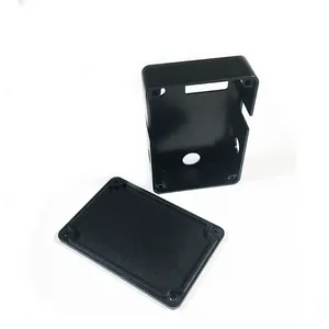 Custom CNC Brushed Small Enclosure Aluminum Box For Guitar Pedal electrical enclosure aluminium project box