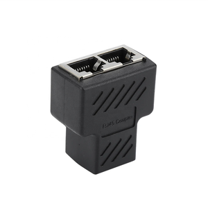 RJ45ตัวเชื่อมต่อตัวเมีย1ถึง2พอร์ตตัวเมีย<span class=keywords><strong>5</strong></span>/CAT 6 LAN อะแดปเตอร์เชื่อมต่อซ็อกเก็ตอีเทอร์เน็ตฮับพอร์ตอีเธอร์เน็ต - Product Image 4