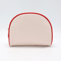 Bolsa de Maquillaje/Monedero/Bolsa de Viaje Unisex con Cierre, Diseño de Caramelos, Gran Capacidad, Cuero PU, Logotipo Personalizable para Moda