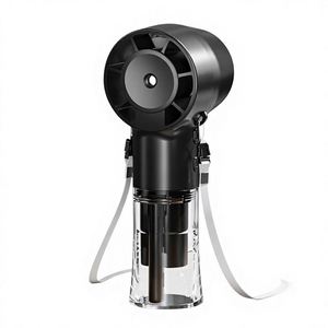 Best-Selling High-Speed Humidifying <b>Spray</b> Powerful Airflow Portable Eco-Friendly Rechargeable Brushed Motor Handheld Fan - Product Image 1