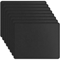 Tapis de souris de jeu avec bord cousu, texture premium, antidérapant, tapis de clavier de bureau pour PC, base en caoutchouc, tapis de souris personnalisé pour la maison et le bureau