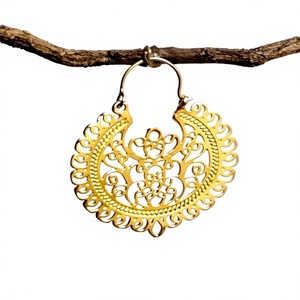 2024 Simple Brass <b>Hoop</b> Earring Trendy Jewelry Wholesale Design Jewelry Drop Shipping - Product Image 3