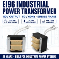 Transformateur abaisseur Ei86 Ei96 220 V vers 110 V monophasé CA, transformateur d'isolement UPS, transformateurs de contrôle de puissance industriels