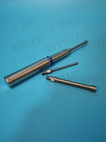 Pénétromètre de poche ETERNAL pour sols, modèle BTU-PP-S, 0-4,5 Kgf/cm, aluminium anodisé, ASTM D2573, pour terrain/laboratoire, Hebei