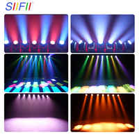 Mini projecteur LED 7x40W Bee Eye à tête mobile RGBW Zoom Wash Beam pour DJ, club, bar, fête