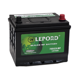 Hot販売サウジアラビア車バッテリー<span class=keywords><strong>55D23L</strong></span> 75D23 12V 75AH MF Super Sealed <span class=keywords><strong>Car</strong></span> <span class=keywords><strong>Battery</strong></span> - Product Image 2