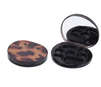 Palette de fards à paupières ovale portable, 7 couleurs, boîte vide DIY, emballage en plastique, fabricant de matériaux d'emballage