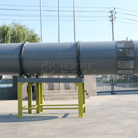Ligne de production de tambour rotatif de machine de revêtement de résine de fonte de fibre de verre électriquement entraînée pour le film d'équipement spécial d'engrais