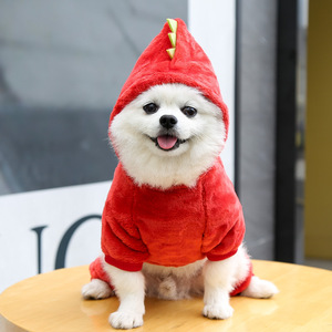 BunnyHi YF001 Pet Dog vestiti morbido caldo pile cani jumpsuit <span class=keywords><strong>abbigliamento</strong></span> <span class=keywords><strong>per</strong></span> animali da compagnia <span class=keywords><strong>per</strong></span> piccoli cani <span class=keywords><strong>cuccioli</strong></span> gatti Yorkshire - Product Image 4