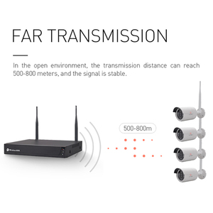 Беспроводная система видеонаблюдения LCLCTEK Tuya Smart 4CH 1080P NVR Kit - Product Image 5