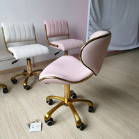 Mobilier de salon de beauté moderne de haute qualité petit tabouret pied spa pédicure tabouret de salon de coiffure avec roues