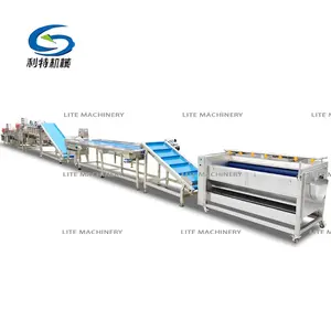 Automatic Complete Banana Chips Making Machine Potato Snacks Chips Production Line