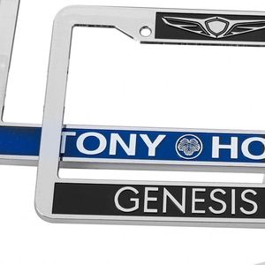 Vente directe d'usine, support de plaque d'immatriculation en aluminium personnalisé pour voitures américaines, décoration - Product Image 2