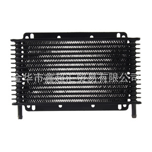 Refroidisseur d'huile de moto Zuqing 14 couches noir pour système de refroidissement de moteur 50-250cc - Product Image 1