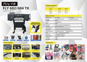 <span class=keywords><strong>Imprimante</strong></span> à sublimation FULIYIN nouvelle génération haute capacité 60 cm pour rubans, <span class=keywords><strong>d</strong></span>écoupe 24 pouces, idéale pour rubans cadeaux DIY, garantie 1 an - Product Image 4