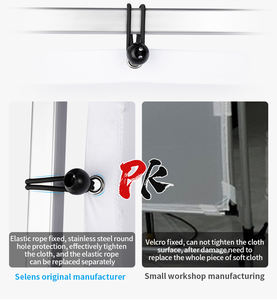 Selens SLS4-BFG20 Marco de Difusión de 2M*2M con Rejilla de Panal y Tela de Forro para Fotografía, Cine y Video - Product Image 4