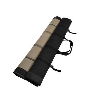 Bolsa para cañas de pescar de 1,3 m, tela Oxford suave y plegable con asa superior para almacenamiento de cañas de pescar en el mar, uso unisex - Product Image 2