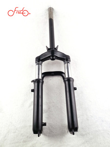 Fourche avant de scooter électrique en acier de haute qualité, 14-16-18-24 pouces, montage sur poteau, précharge facile, double <span class=keywords><strong>suspension</strong></span> réglable, <span class=keywords><strong>noir</strong></span> pour - Product Image 6