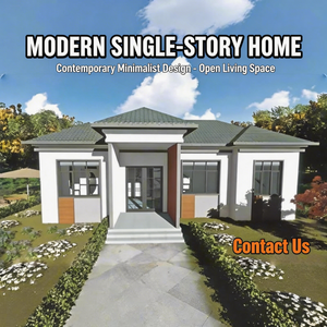 Costruzione Rapida di <span class=keywords><strong>Case</strong></span> <span class=keywords><strong>Prefabbricate</strong></span> Moderne con Struttura in Acciaio, <span class=keywords><strong>Design</strong></span> Prefabbricato - Product Image 1