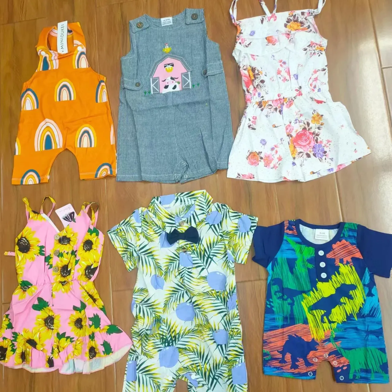 Baju monyet butik rajut lembut bayi perempuan, jumpsuit anak laki-laki, hoodie ritsleting longgar