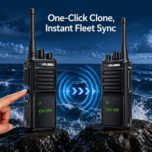 วิทยุสื่อสารทางทะเล XUNLIBAO IP68 กันน้ำ <span class=keywords><strong>ราคา</strong></span>โรงงาน 10W Vhf Uhf คู่ย่านความถี่ F1880 วอล์คกี้ทอล์คกี้ สำหรับการใช้งานทางทะเล - Product Image 6