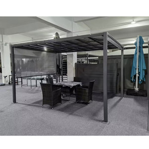 MIA Eisen wasserdichtes Dach Klapp Pergolas Pavillon Aluminium Set - Product Image 2